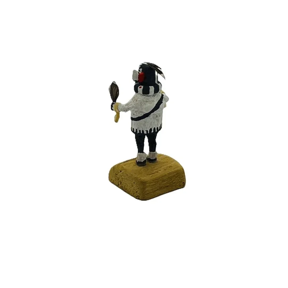 Handmade Miniature 1.5" (app.) Kachina Doll - "Kokopelli" - Picture 4 of 7